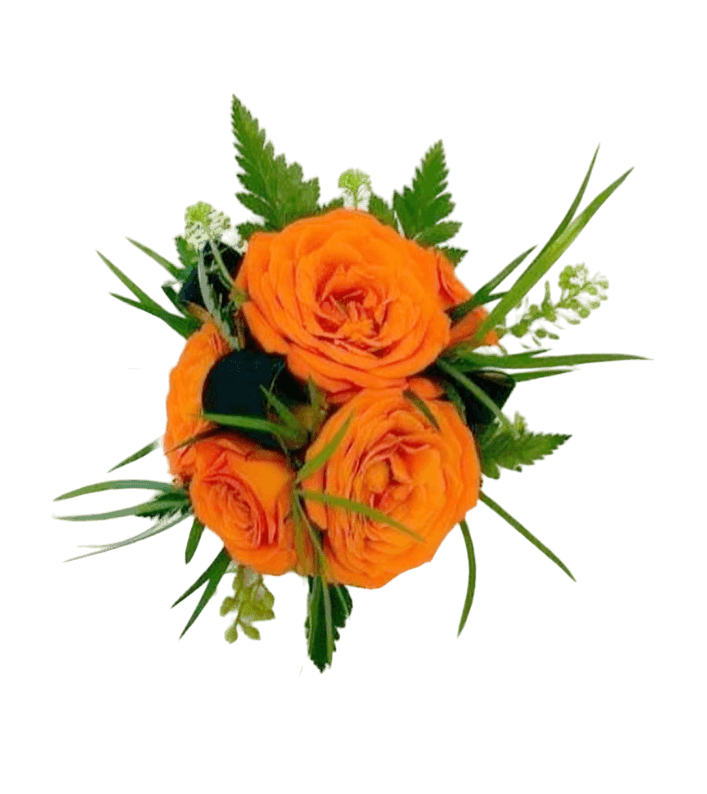 Orange Love Corsage