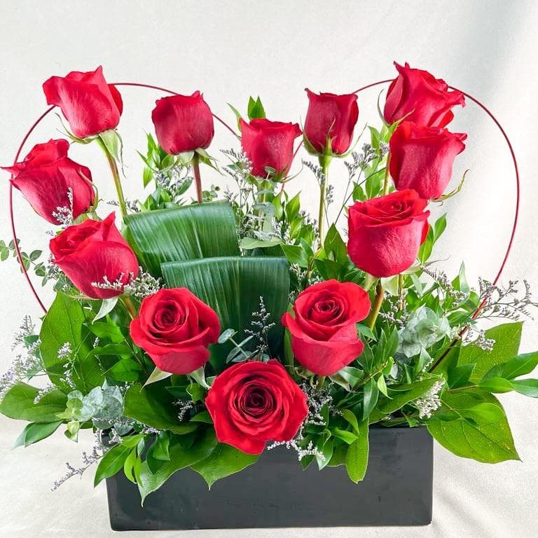 Heart Roses