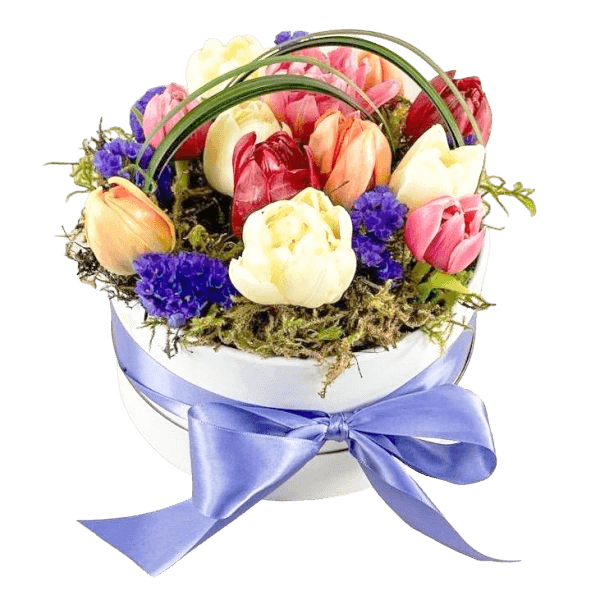Signature Collection "Spring Tulip Basket''