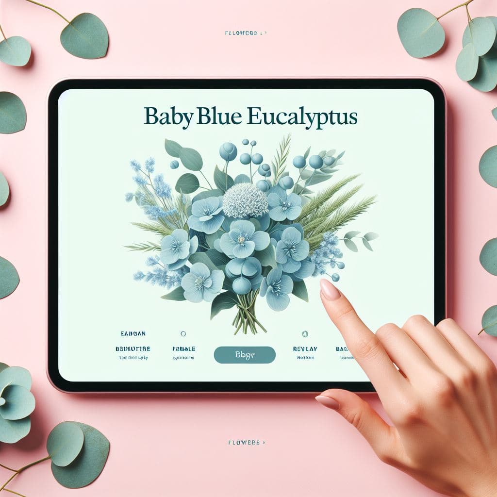 Baby Blue Eucalyptus Flower Category Image