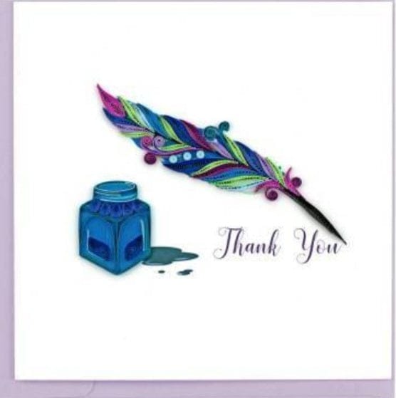 Quill & Ink Thank You Card TY008