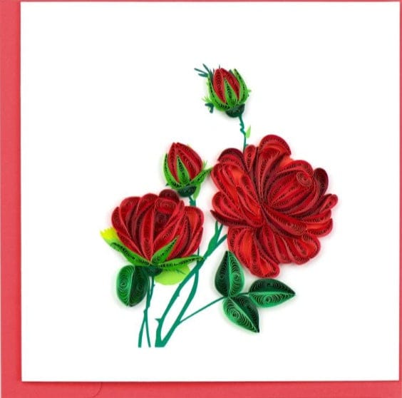 Red Roses Greeting Card BL930