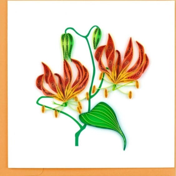 Tiger Lily Greeting Card BL946